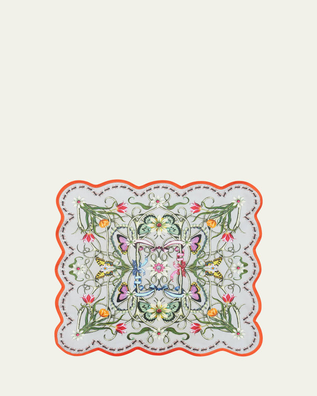 Gorgeous Grey Gardens Dinner Napkin